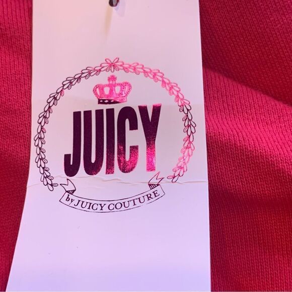 Juicy by Juicy Couture Red Hooded Sweatshirt Size 3X - Picture 9 of 11